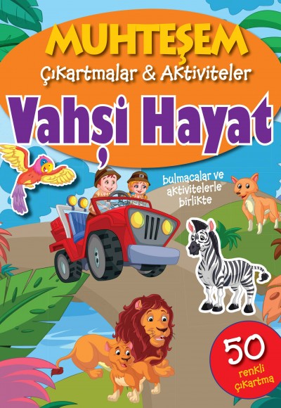 Muhteşem Çıkartmalar ve Aktiviteler - Vahşi Hayat