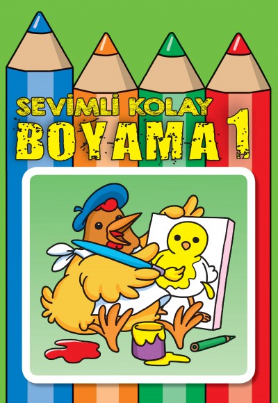 Sevimli Kolay Boyama 1