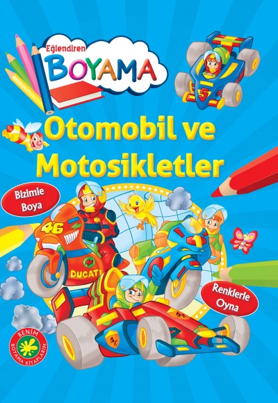 Eğlendiren Boyama - Otomobil ve Motosikletler