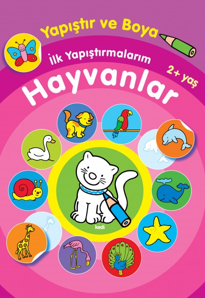 Yapıştır ve Boya İlk Yapıştırmalarım - Hayvanlar