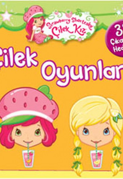 Çilek Kız - Çilek Oyunları (32 Çıkartma Hediyeli)