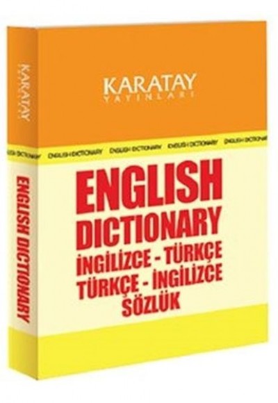 English Dictionary İngilizce-Türkçe / Türkçe-İngilizce Sözlük