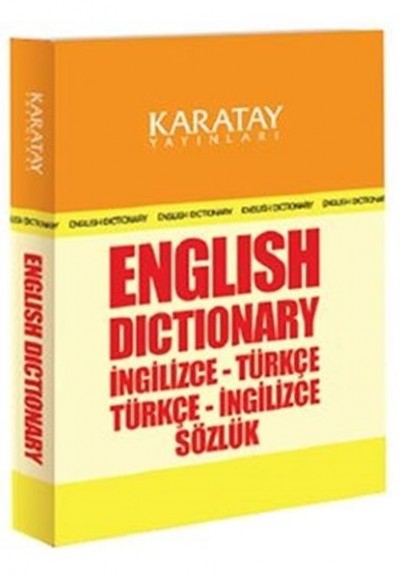 English Dictionary İngilizce-Türkçe / Türkçe-İngilizce Sözlük