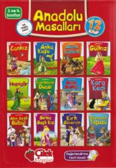 Anadolu Masalları Kutulu Seti (12 Kitap Takım)