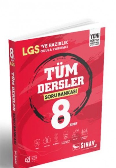 Sınav 8. Sınıf Tüm Dersler Soru Bankası (Yeni)