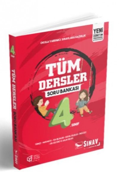 Sınav 4. Sınıf Tüm Dersler Soru Bankası (Yeni)