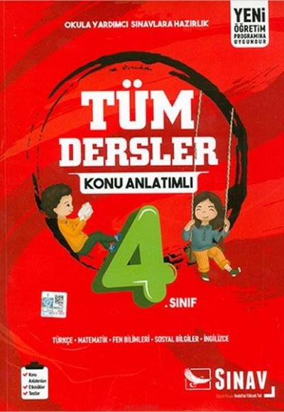 Sınav 4. Sınıf Tüm Dersler Konu Anlatımlı (Yeni)