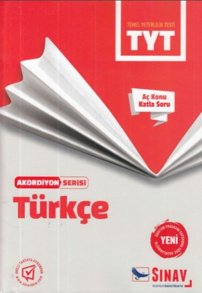 Sınav TYT Türkçe Akordiyon Serisi  (Yeni)