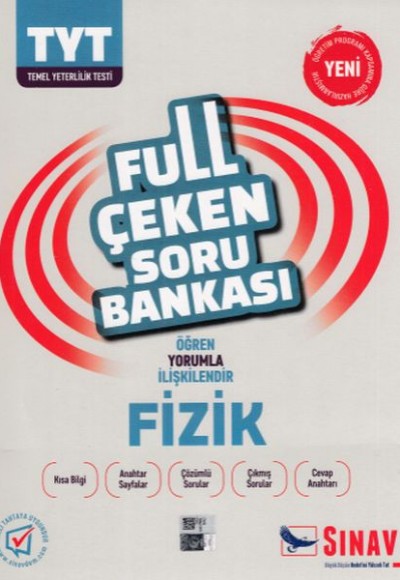 Sınav TYT Fizik Full Çeken Soru Bankası (Yeni)