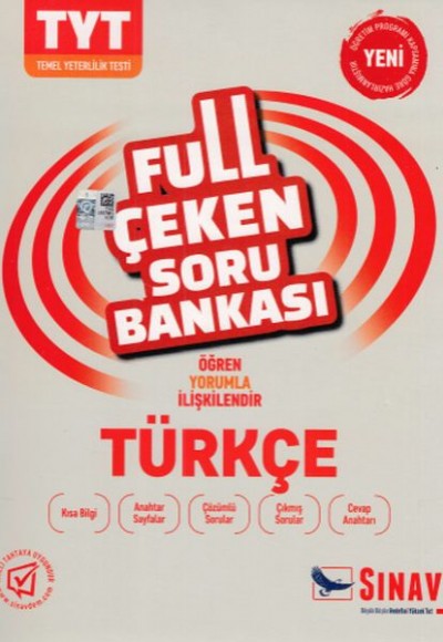 Sınav TYT Türkçe Full Çeken Soru Bankası (Yeni)