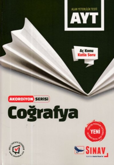 Sınav AYT Coğrafya Akordiyon Serisi (Yeni)