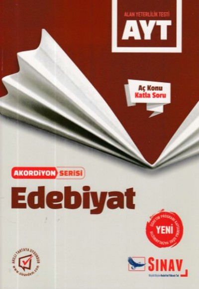 Sınav AYT Edebiyat Akordiyon Serisi (Yeni)