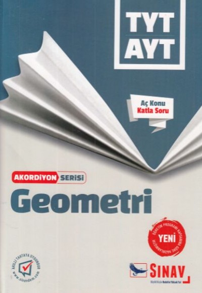 Sınav TYT AYT Geometri Akordiyon Serisi (Yeni)