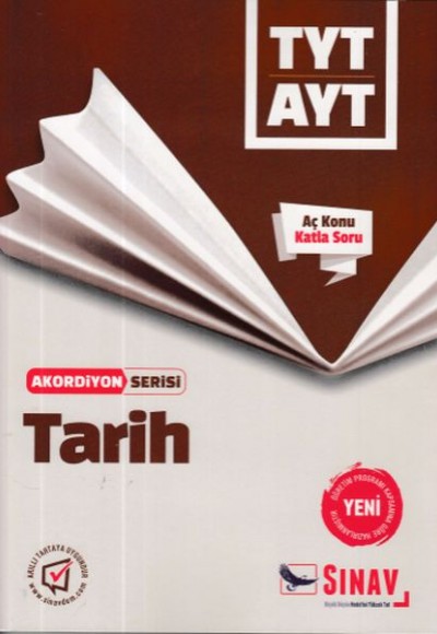 Sınav TYT AYT Tarih Akordiyon Serisi (Yeni)