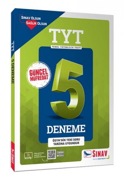 Sınav TYT 5 Deneme Video Anlatımlı (Yeni)