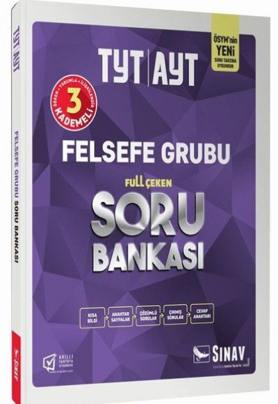 Sınav TYT AYT Felsefe Grubu Full Çeken Soru Bankası (Yeni)