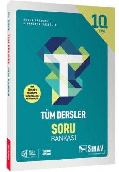 Sınav 10. Sınıf Tüm Dersler Soru Bankası 2021