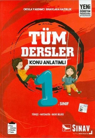 Sınav 1.Sınıf Tüm Dersler Konu Anlatımlı (Yeni)