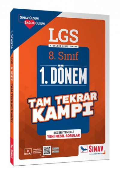 Sınav 8. Sınıf LGS 1. Dönem Çözümlü Tam Tekrar Kampı (Yeni)