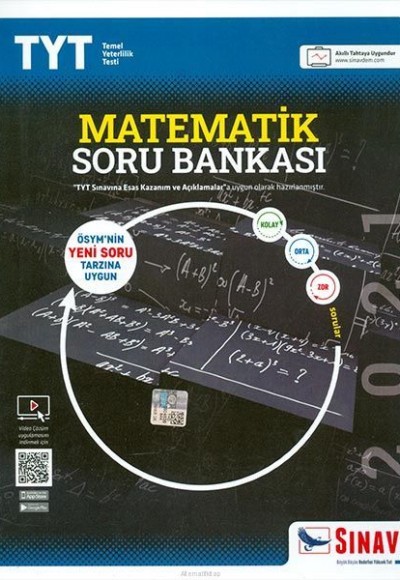 Sınav TYT Matematik Soru Bankası 2021 (Yeni)