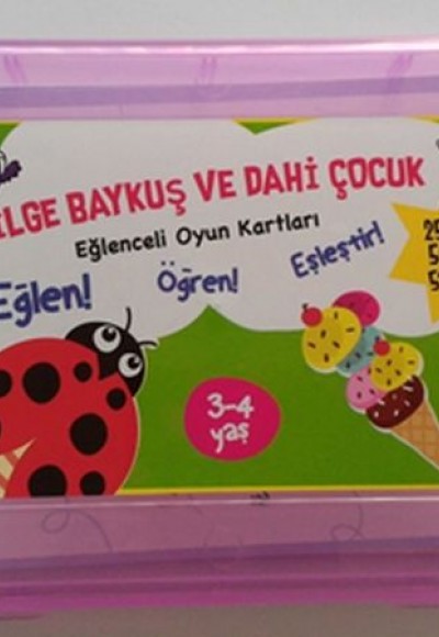 Eğlenceli Oyun Kartları 3-4 Yaş