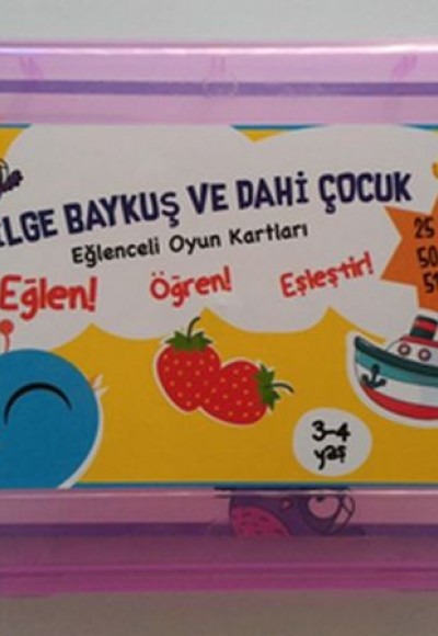 Eğlenceli Oyun Kartları 3-4 Yaş