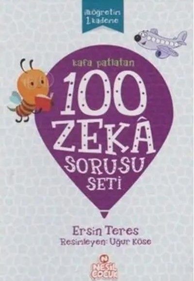 Kafa Patlatan 100 Zeka Sorusu Seti (5 Kitap)