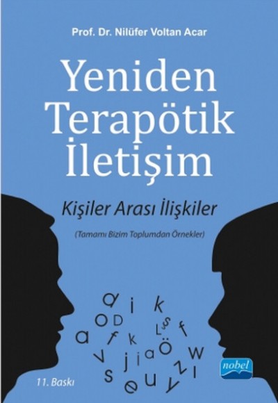 Yeniden Terapötik İletişim Kişiler Arası İlişkiler