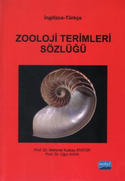 Zooloji Terimleri Sözlüğü (İngilizce-Türkçe)