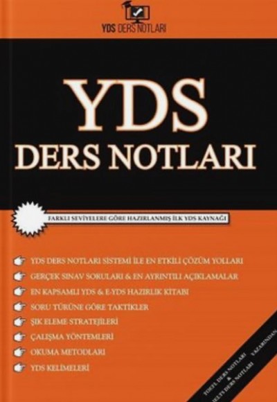 Sokak Kitapları Yayınları YDS Ders Notları