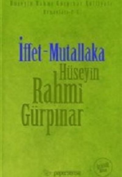 İffet - Mutallaka (Deri Kapaklı Orijinal Metin)