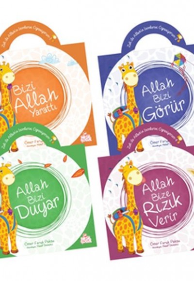 Zufi İle Allah'ın İsimlerini Öğreniyorum (4 Kitap Takım)