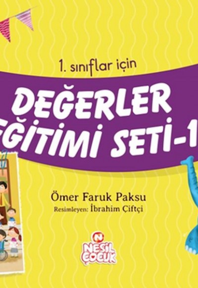 Değerler Eğitimi Seti 1 (10 Kitap)