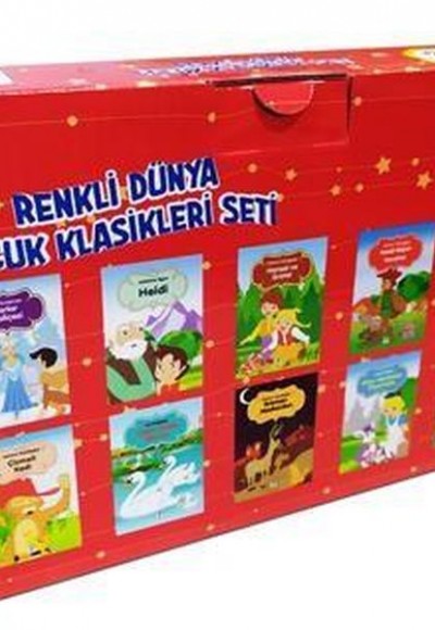 Renkli Dünya Çocuk Klasikleri Seti (20 Kitap Takım)