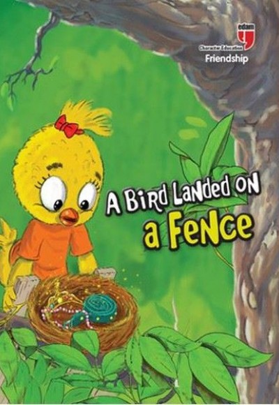 A Bird Landed on a Fence - Freindship