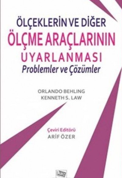 Ölçeklerin ve Diğer Ölçme Araçlarının Uyarlanması