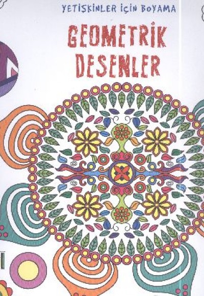 Yetişkinler İçin Boyama - Geometrik Desenler