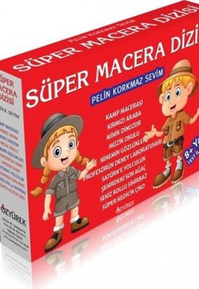 Süper Macera Dizisi (10 Kitap Set)