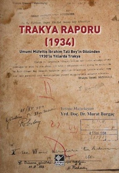 Trakya Raporu 1934