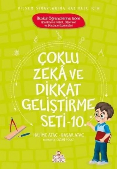 Çoklu Zeka ve Dikkat Geliştirme Seti (10 Kitap)