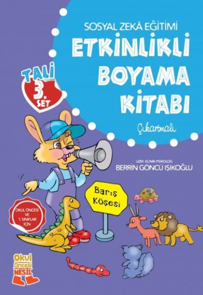 Sosyal Zekâ Eğitimi Etkinlikli Boyama Kitabı