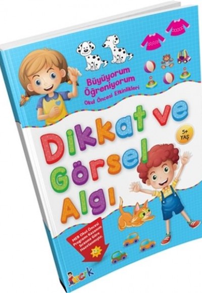 Büyüyorum Öğreniyorum Okul Öncesi Etkinlikleri Dikkat ve Görsel Algı