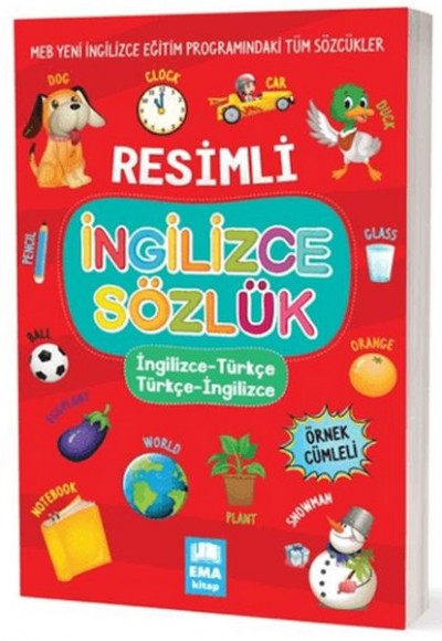 Resimli İngilizce - Türkçe Türkçe İngilizce Sözlük Örnek Cümleli