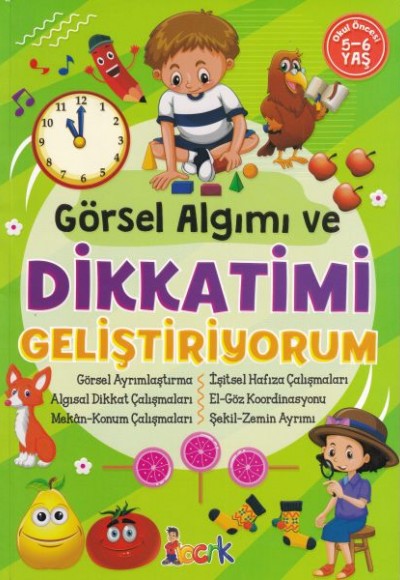 Görsel Algımı ve Dikkatimi Geliştiriyorum- 5-6 Yaş