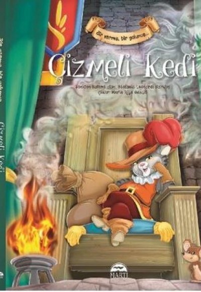 Çizmeli Kedi Bir Varmış Bir Yokmuş (Ciltli)