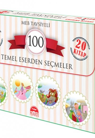 1. Sınıf MEB Tavsiyeli 100 Temel Eserden Seçmeler (20 Kitap Takım)