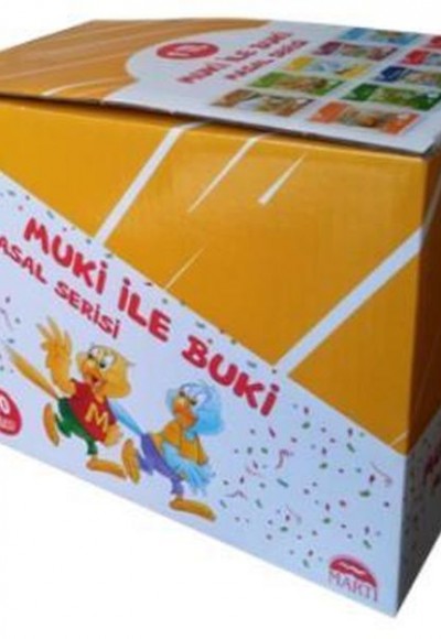 Martı 1. Sınıf Muki İle Buki Masal Serisi 1 Set 100 Kitap