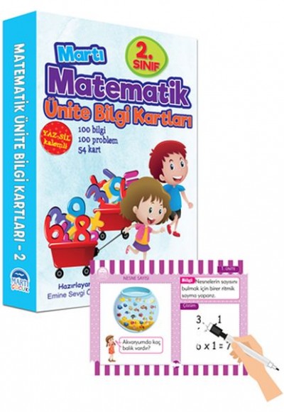 Martı 2.Matematik Ünite Bilgi Kartları