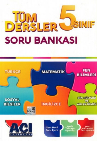 Açı Yayınları 5. Sınıf Tüm Dersler Soru Bankası