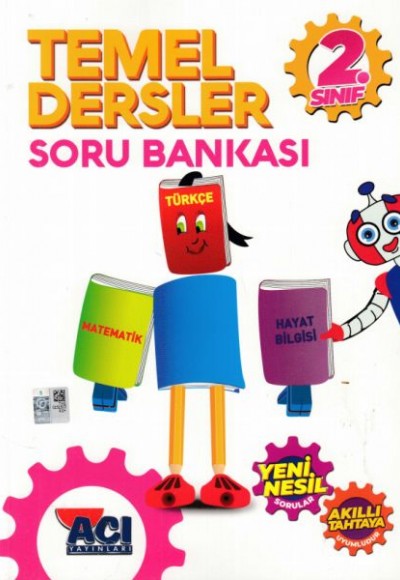 Açı Yayınları 2. Sınıf Temel Dersler Soru Bankası